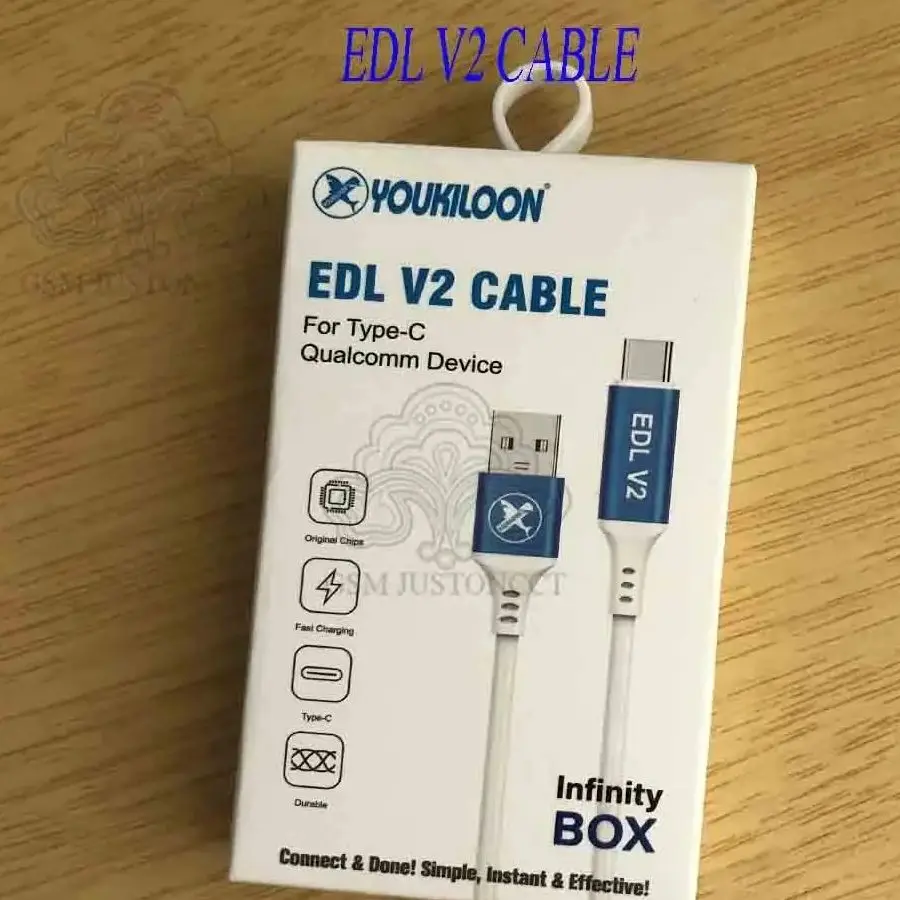 Cable EDL V2 para dispositivo qualcom tipo C a modo EDL 9008, nuevo