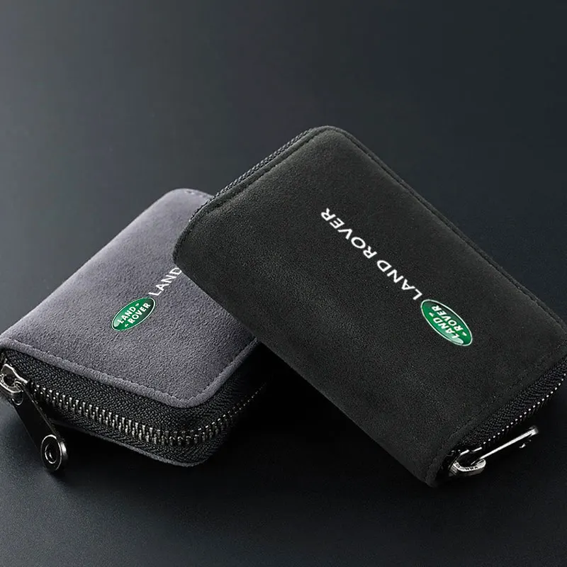Portefeuilles de voiture, porte-cartes, sacs à monnaie, porte-clés pour Land Rover Discovery 3 4 Range Rover Freelander 1 2 SVR, accessoires