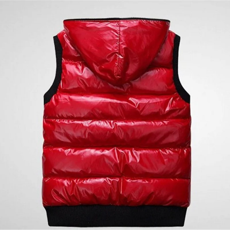 Casual Down Cotton Vest New 2024 Autumn Winter Women\'s Cotton-Padded Clothes Waistcoat Jacket Sleeveless Hooded Warm Outerwear