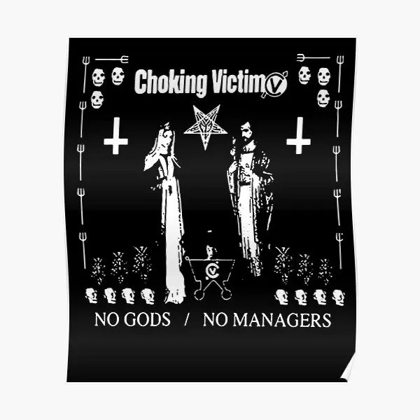 Choking Victim The Punk Rock Vintage Art  Poster Decoration Home Decor Painting Funny Print Picture Art Mural Vintage No Frame