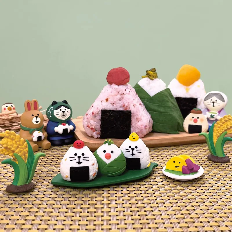 1pc Japanese Zakka Harvest Season Japan Miniature Figurines Resin Craft Toys Bookshelf Decoration Collectible Scene Decoration