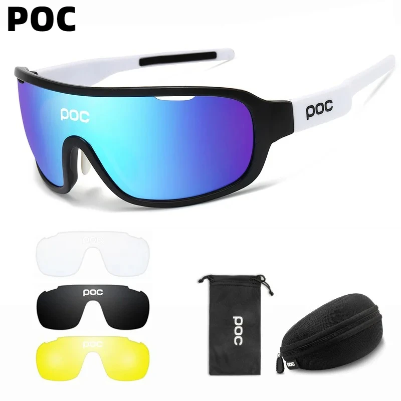 POC Fahrradfahren Sportbrille Jungen und Mädchen Laufen Marathon Cross Country MTB DH Outdoor-Sport-Sonnenbrille – Detail 4