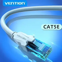 Vention Ethernet Cable Cat5e Gigabit High Speed 100Mbps Internet Cable RJ45 Shielded Network LAN Cord for PC PS5 PS4 PS3 Xbox