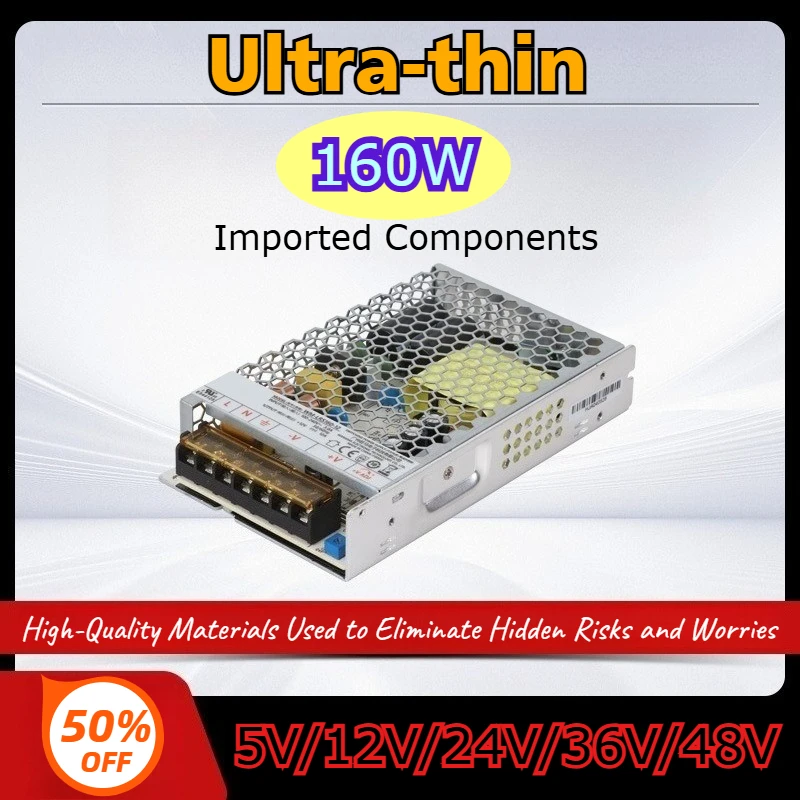 

160W AC To DC Power Supply,For Industrial Robot,Intelligent Monitoring and New Energy Equipment