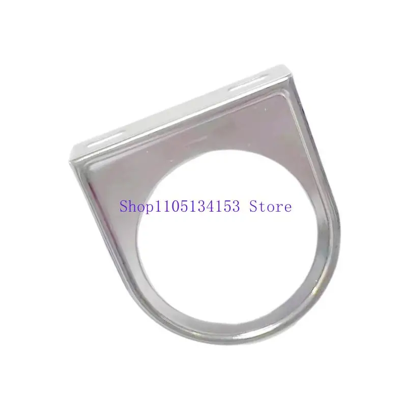 hg89 Sturdy 2.1 Inch Metal Gauge Mounting Support Bracket Holder for Enhancing Vehicle Interior Aesthetics Automotive Use