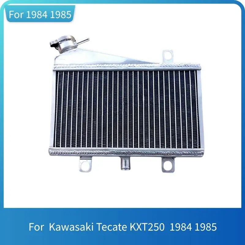 Radiador de Aluminio para Kawasaki Tecate KXT250, Enfriador de Refrigerante, 1984 1985