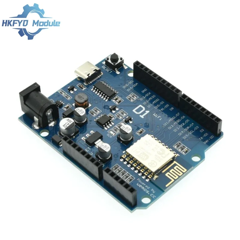 ESP8266 WiFi-schild voor Arduino UNO R3 - ESP-12E D1-module, slimme elektronica, compatibel met Micro IDE