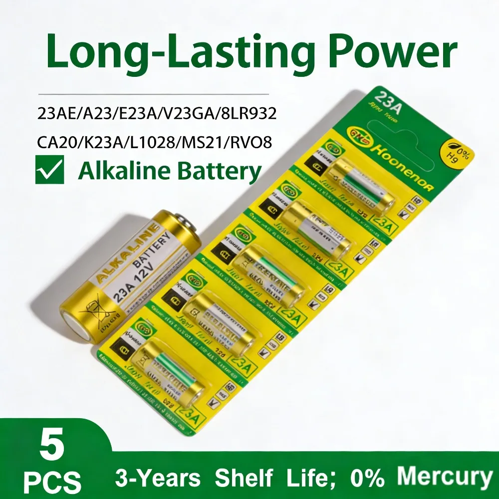 12V A23 Alkaline Ba…
