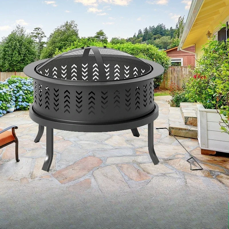 Garden grill Charcoal brazier Heating Wood stove Burner Multi-purpose grill Grill Cooking cooker