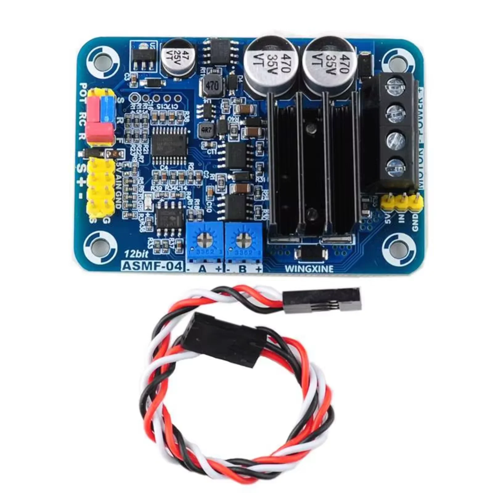 ASMF-04 500Nm High Torque Controller for Robotics DIY Servo Motor Driver with PWM/Analog Signal
