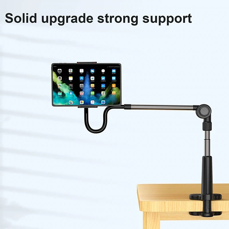 

Adjustable Table Phone Holder Universal Smart Phone Desktop Stand Bracket Clip 360 Degree Rotation For Bed Lie For IPhone Xiaomi