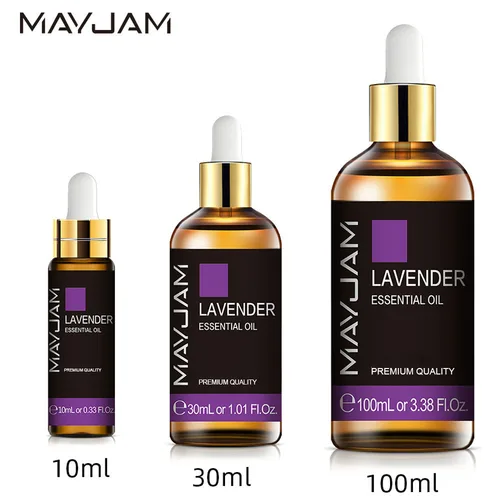 Imagen 2 del producto Aceite esencial de parches de 10ml, 30ml, 100ml, aceites esenciales de plantas naturales puros, difusor de pulverización Personal casero, aceite aromático