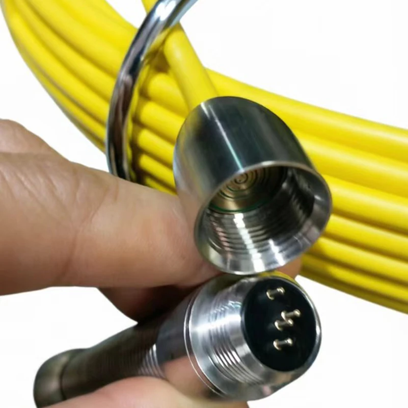 23mm Camera Head, IP68 304 Stainless Steel Waterproof  Industrial Pipe Sewer Drain Inspection Endoscope Camera ，TIMUKJ