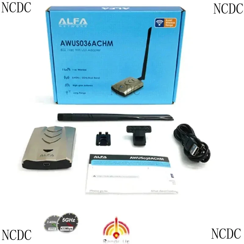 ALFA AWUS036ACHM MT7610 802.11AC Card for Kali Linux