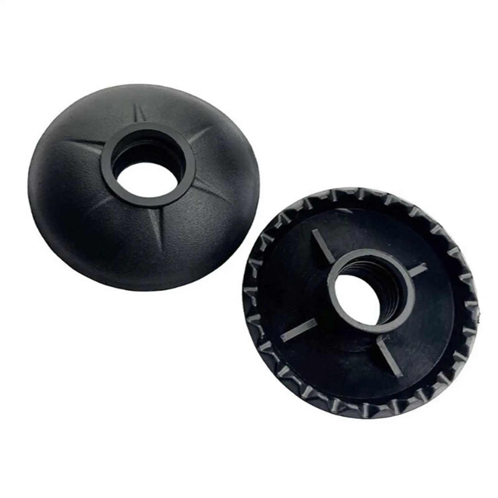 

Защитный элемент для лыжных палок из черного ABS-пластика для повышения устойчивости при катании на лыжах, сменная деталь для походных палок