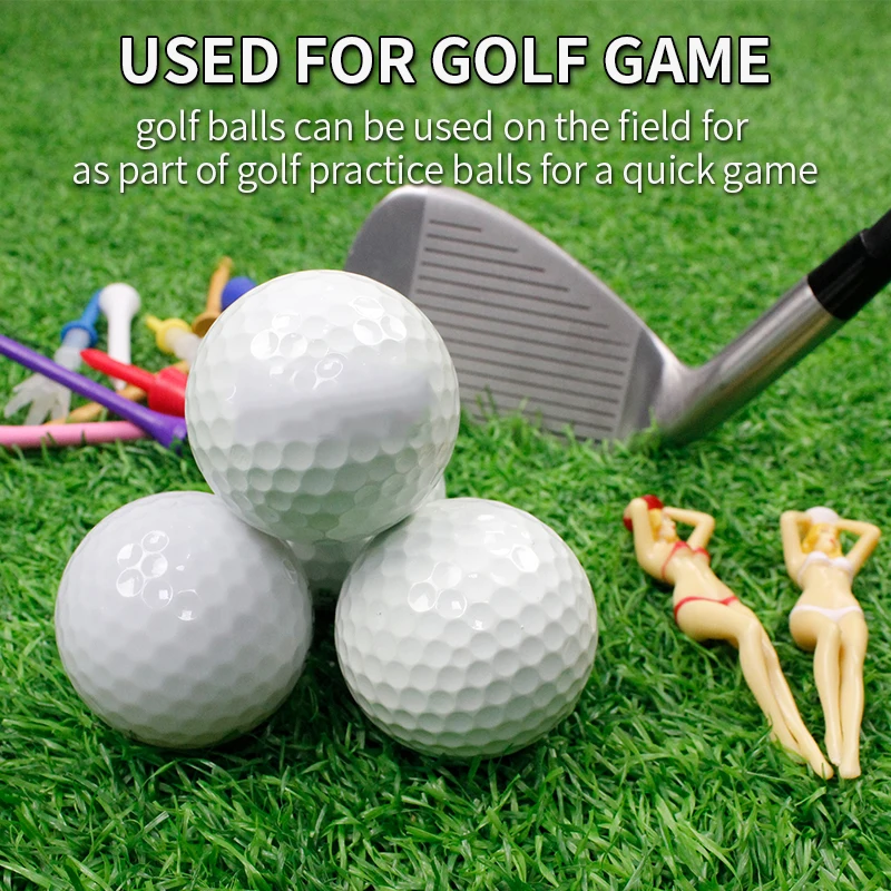 Three Layer Urethane Golf Balls Distance For Competition