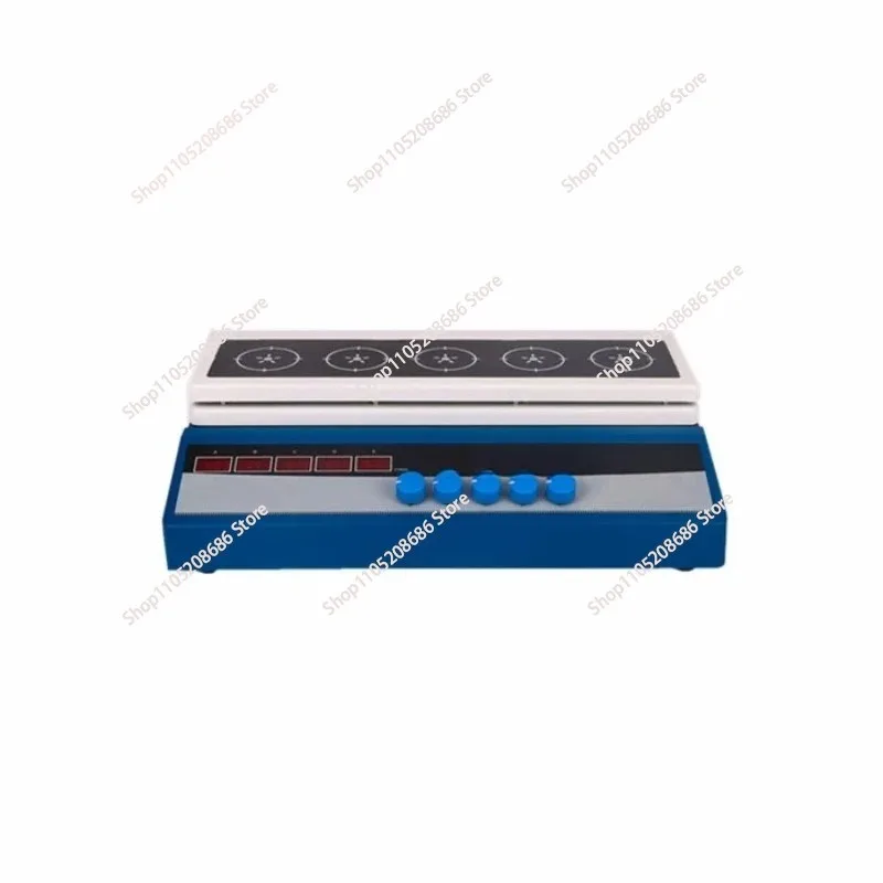 Digital Display Flat Panel Unheated Stirring CJB-S-10D Multi-Point Magnetic Stirrer 500 Multi-Joint Multi-Station Laboratory
