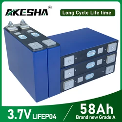 New 3.7V 58Ah NMC Lithium Ion Cells LI-Ion 62Ah 60ah Prismatic NCM Lithium Battery High Capacity for Scooter Electric RV EV