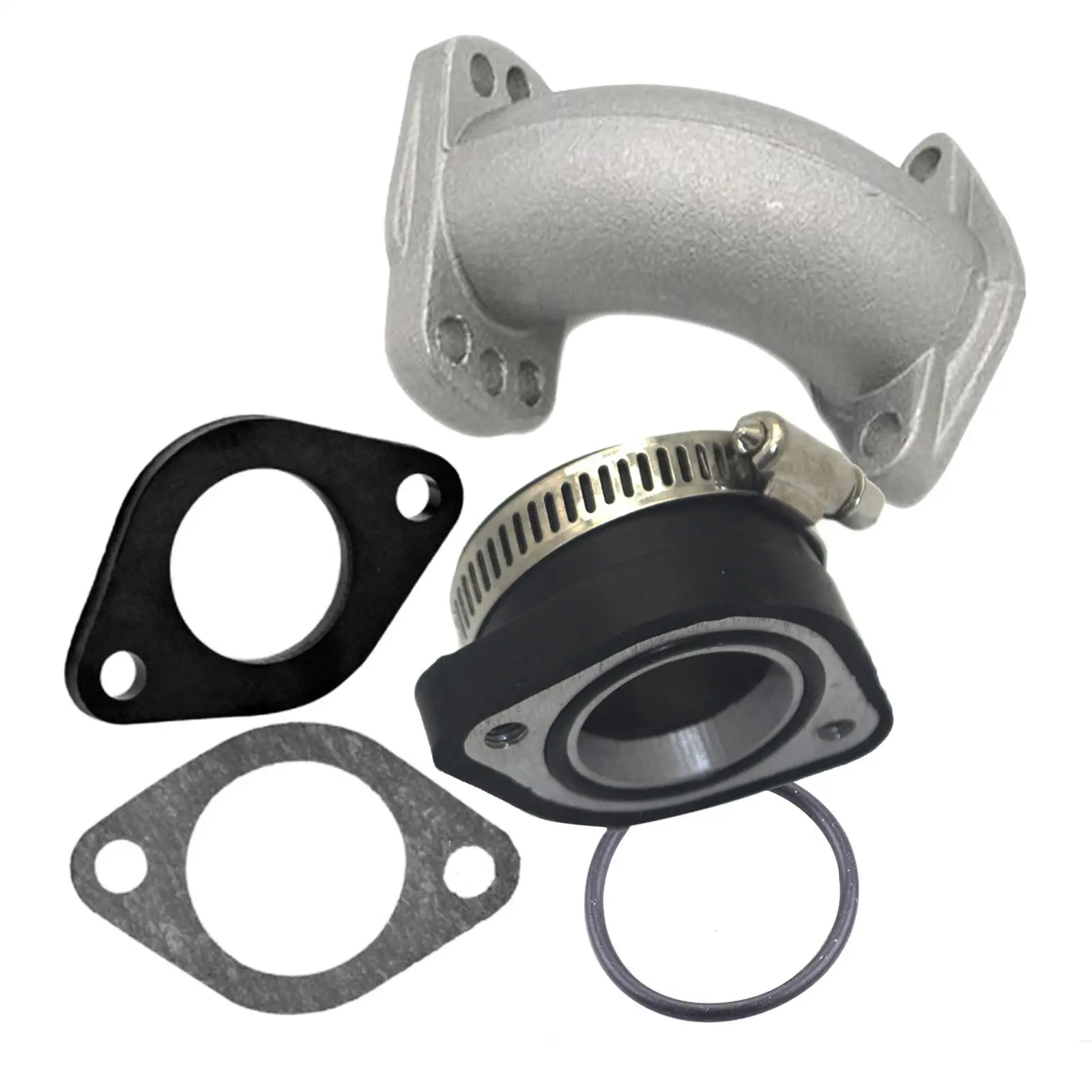 

Flange & Gasket Set Accessories i02007 Carburetor Intake Adapter Boot Rubber 50cc 160cc 200cc 250