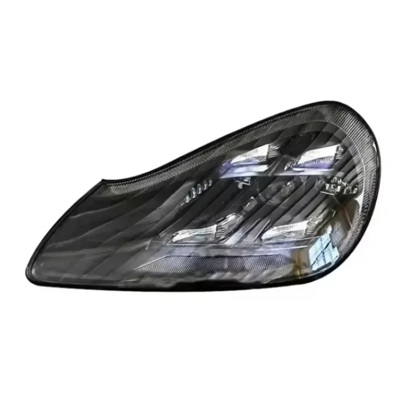 Luces de piezas de coche para Porsche Cayenne 957 2007-2010 conjunto de faros LED enchufe completo y juego faros para correr