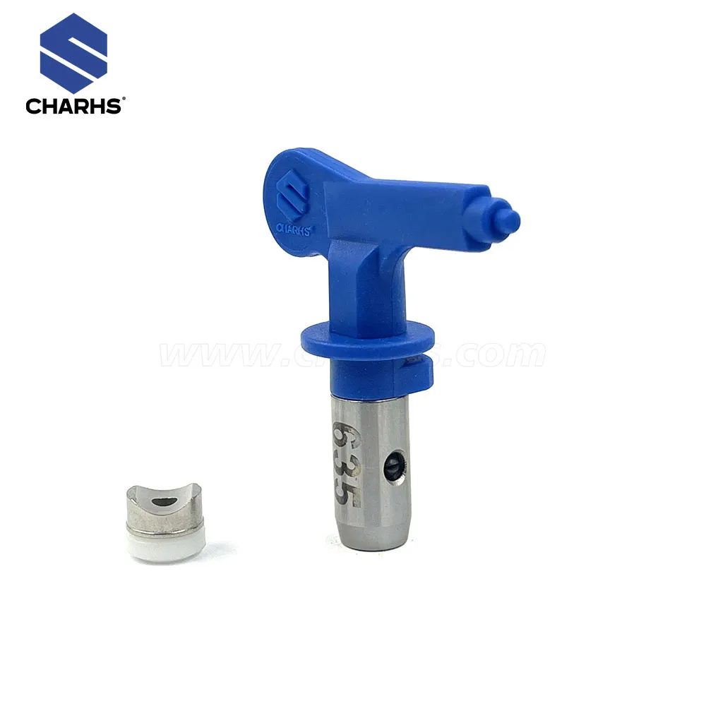 Charhs 635 ugello a spruzzo punta a spruzzo punte a spruzzo reversibili punte per ugelli per spruzzatore di vernice Airless parti di macchine a spruzzo di vernice Airless Tita