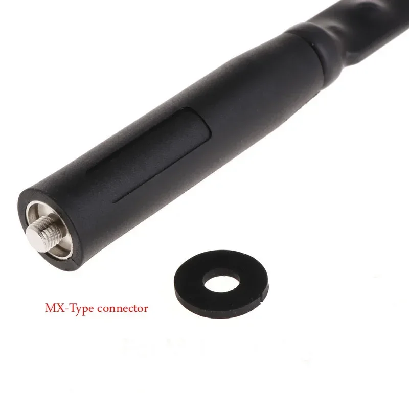 Antena táctica CS plegable, conector tipo MX, doble banda VHF UHF para Radio Motorola GP88S GP328 GP3688 HT750 EP450 CP040 PRO5150