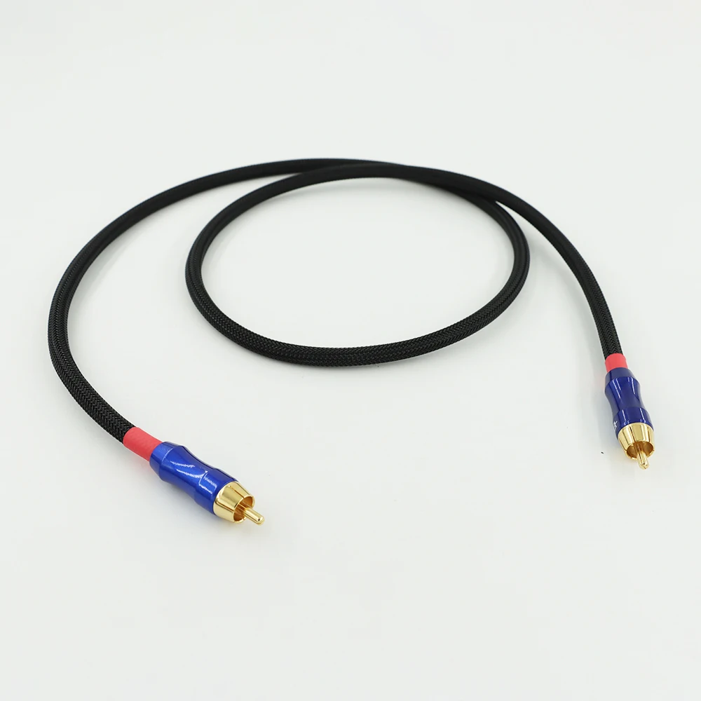 Japan Carare L-4E6S coaxial cable 75 Europe digital signal cable, audiophile audio cable, subwoofer cable