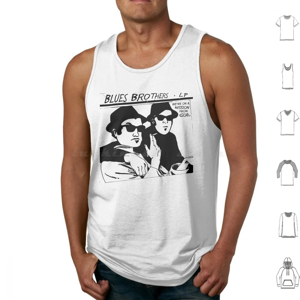 The Blues Brothers Goo Parody Tank Tops Vest Sleeveless Blues Brothers Bobs Country Bunker Classic Country Music