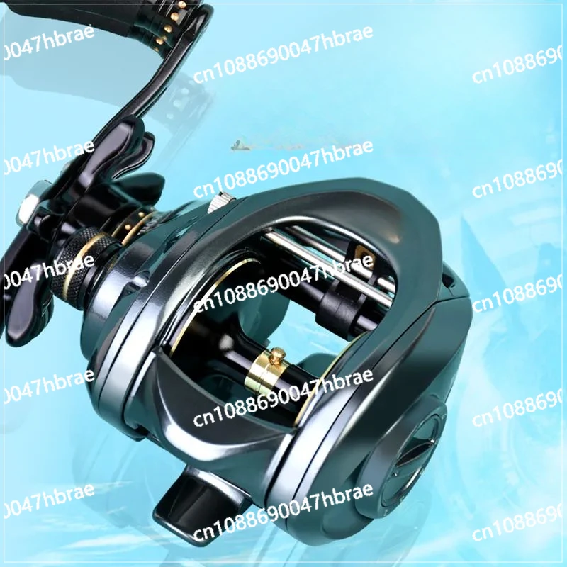 Water Droplet Wheel 12kg Rally Race Black Torpedo Wheel Long Throw Sea Fishing Line Wheel