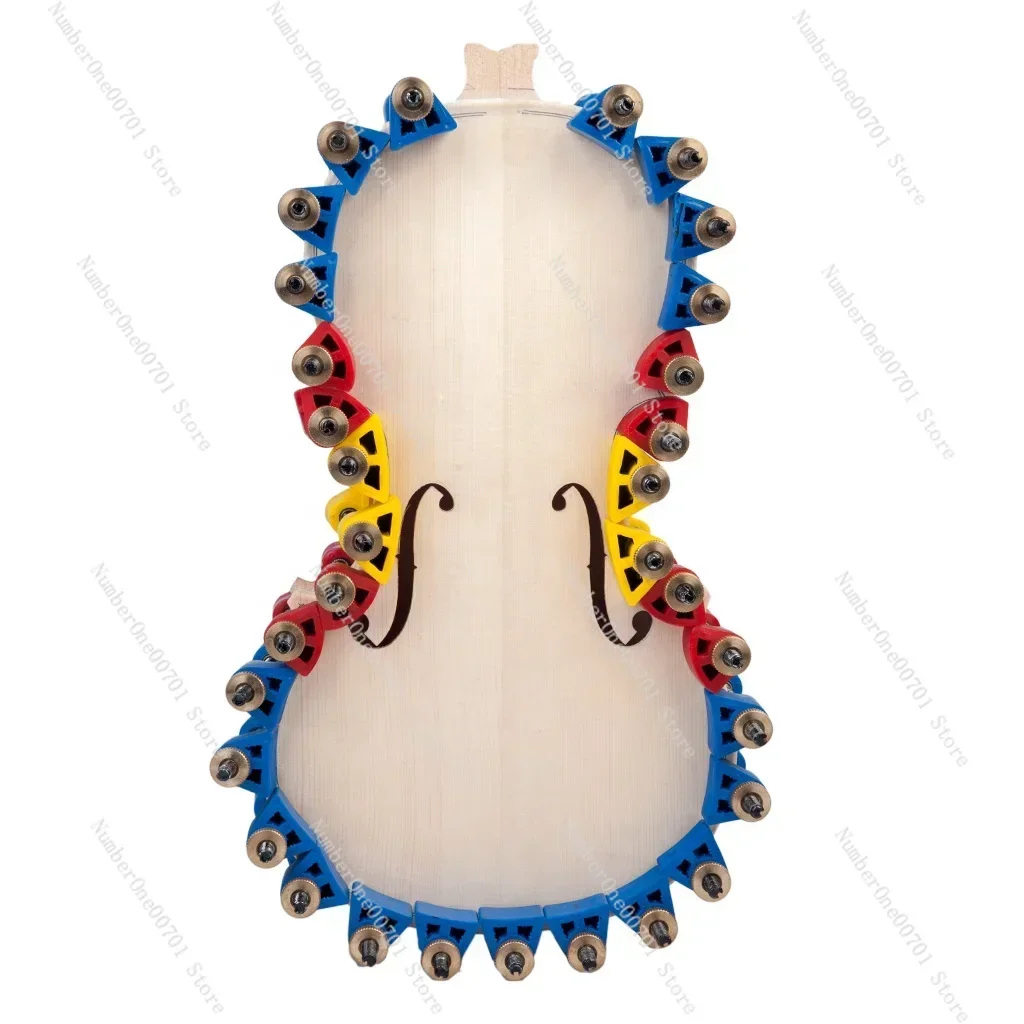 NAOMI 32pcs/set Violin Viola Clamps Repair Tools Musical Instrument Making Tool Clamp Repair Gluing Bass Making Tools