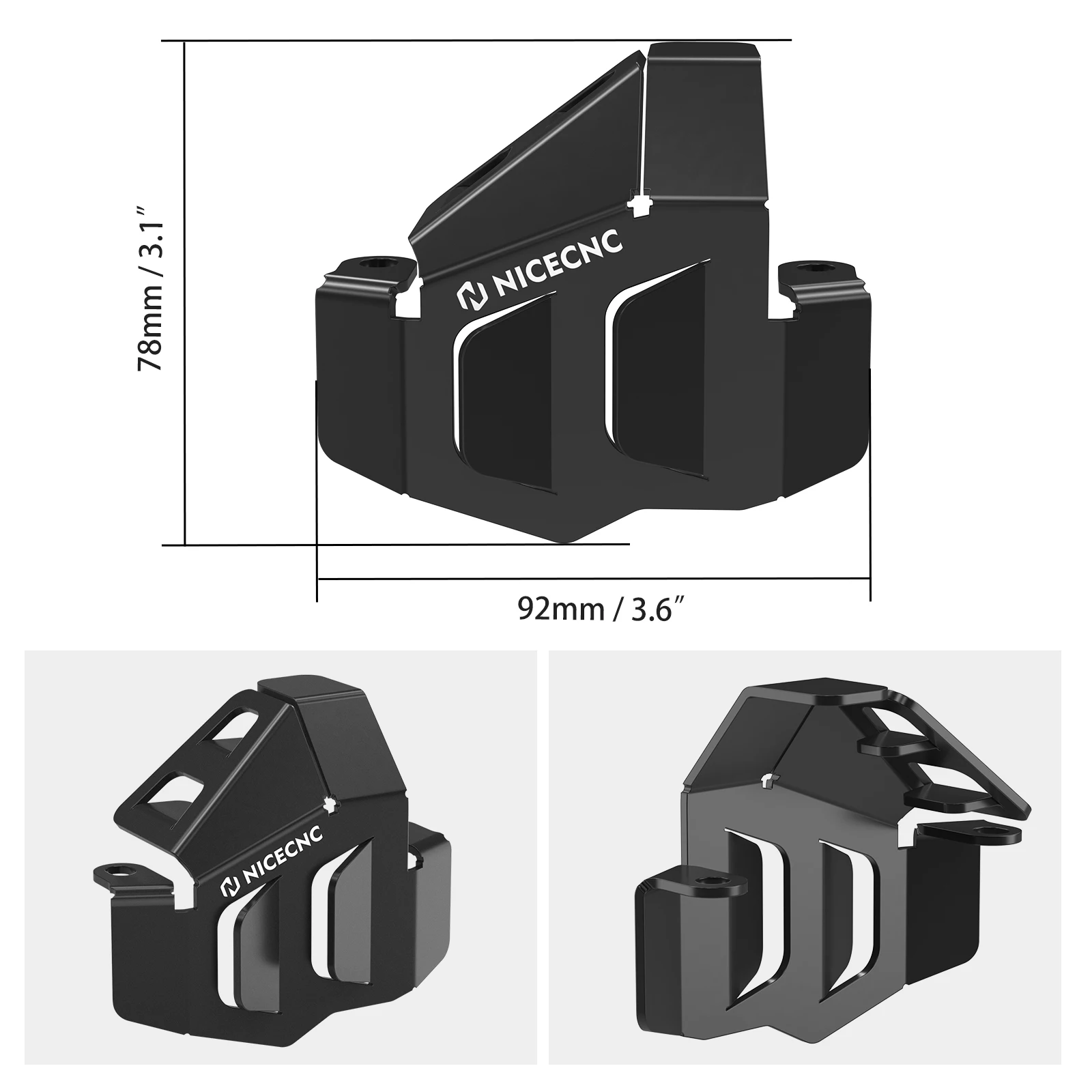NICECNC For Surron Light Bee X Rear Brake Caliper Guard For Sur-Ron Light Bee S L1E For Segway X160 X260 Electric Dirt Bike - Image 2