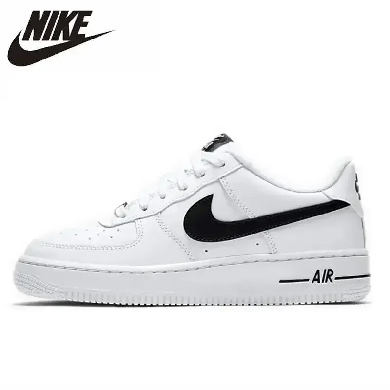 Nike Air Force 1 Original Authentic Men's Running Shoes Outdoor Sports Shoes Trend Breathable Unisex Women Comfortable