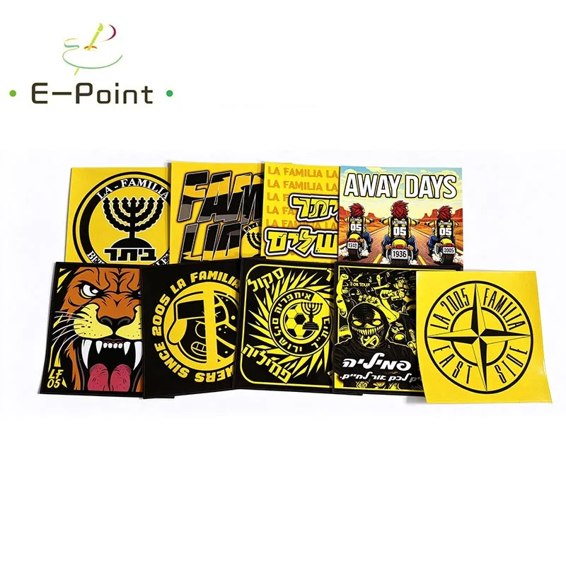 9 pieces/Set 18*18cm Big Size FCBJ La Familia LF2005 Beitar Decoration Stikers for Bag Cup Wall Fridge GROUP 5B