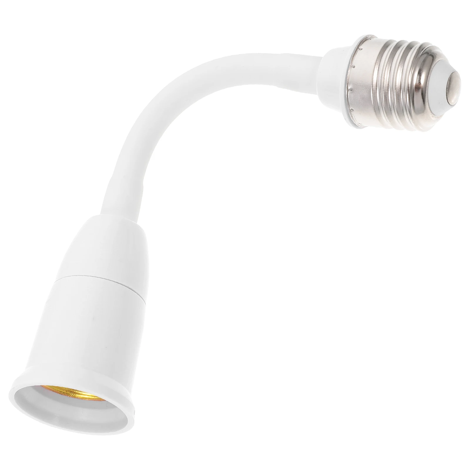 

E27 Lamp Holder Converter Flexible Bulb Socket Extender Adapter Electric Outlet Fixture Multi Angle Durable Easy Versatile Home