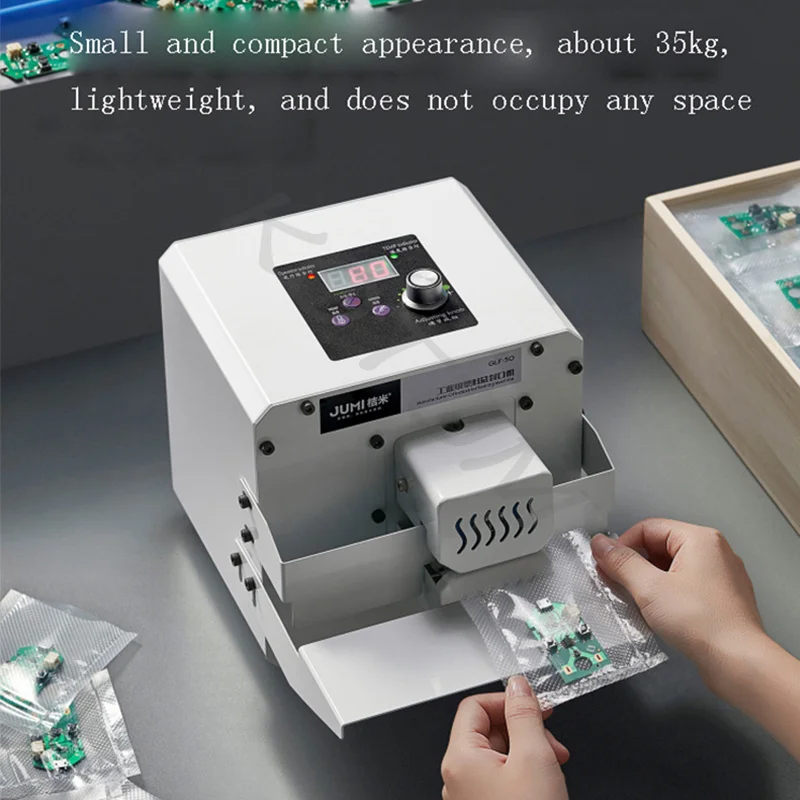 Small Automatic Sealing Machine Handy Portable Bag Sealer Sealing Machine Commercial Edge Packaging Machine