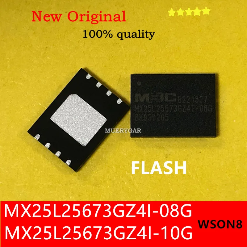 (1-50pieces/lot)100%New MX25L25673GZ4I-08G   MX25L25673GZ4I-10G  MX25L25673GZNI-08G   MX25L25673GZNI-10G  FLASH  WSON8