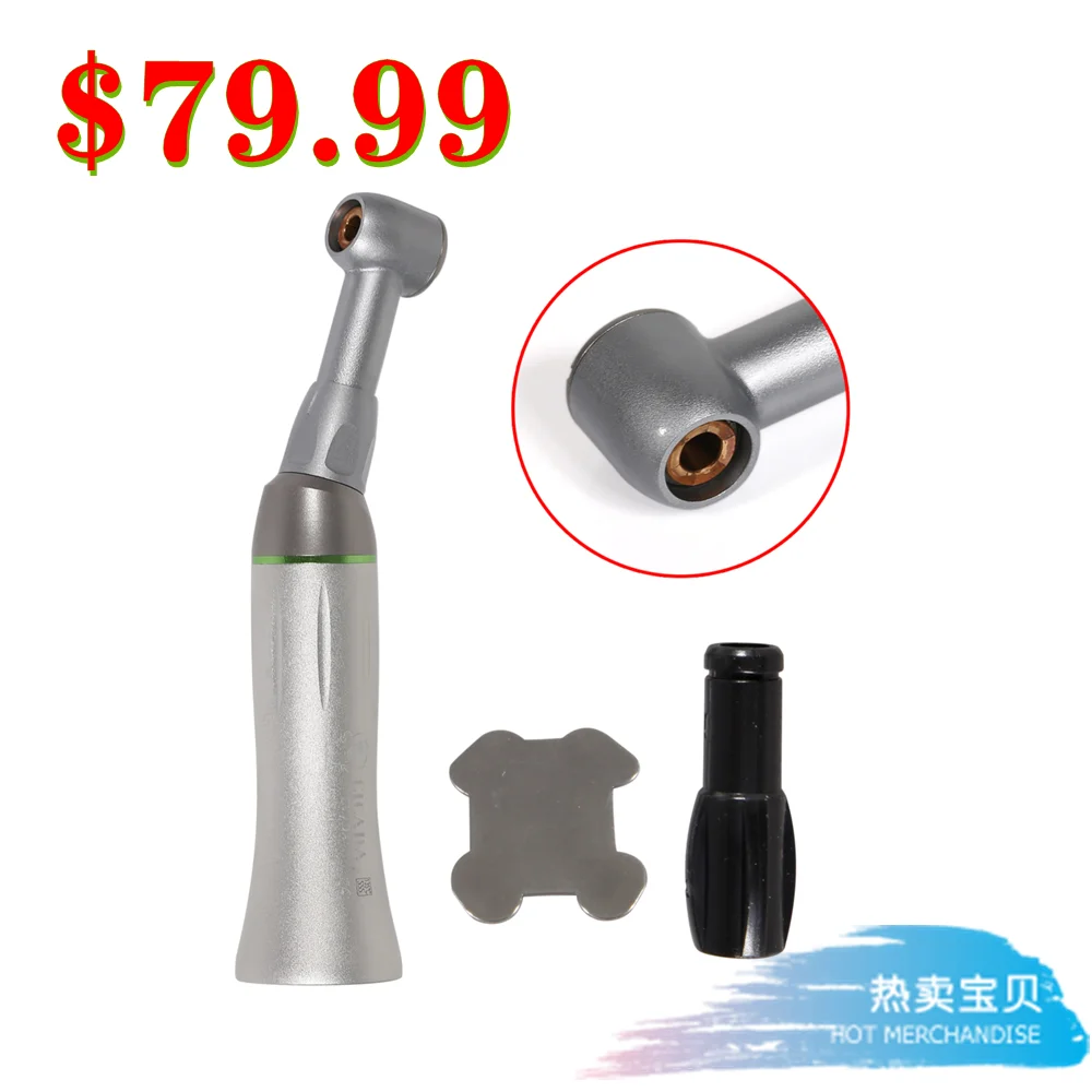 Free Shipping SALE! Dental 10:1 Reduction Reciprocating Contra Angle Handpiece Push button for Handle Hand files Endo Treatment