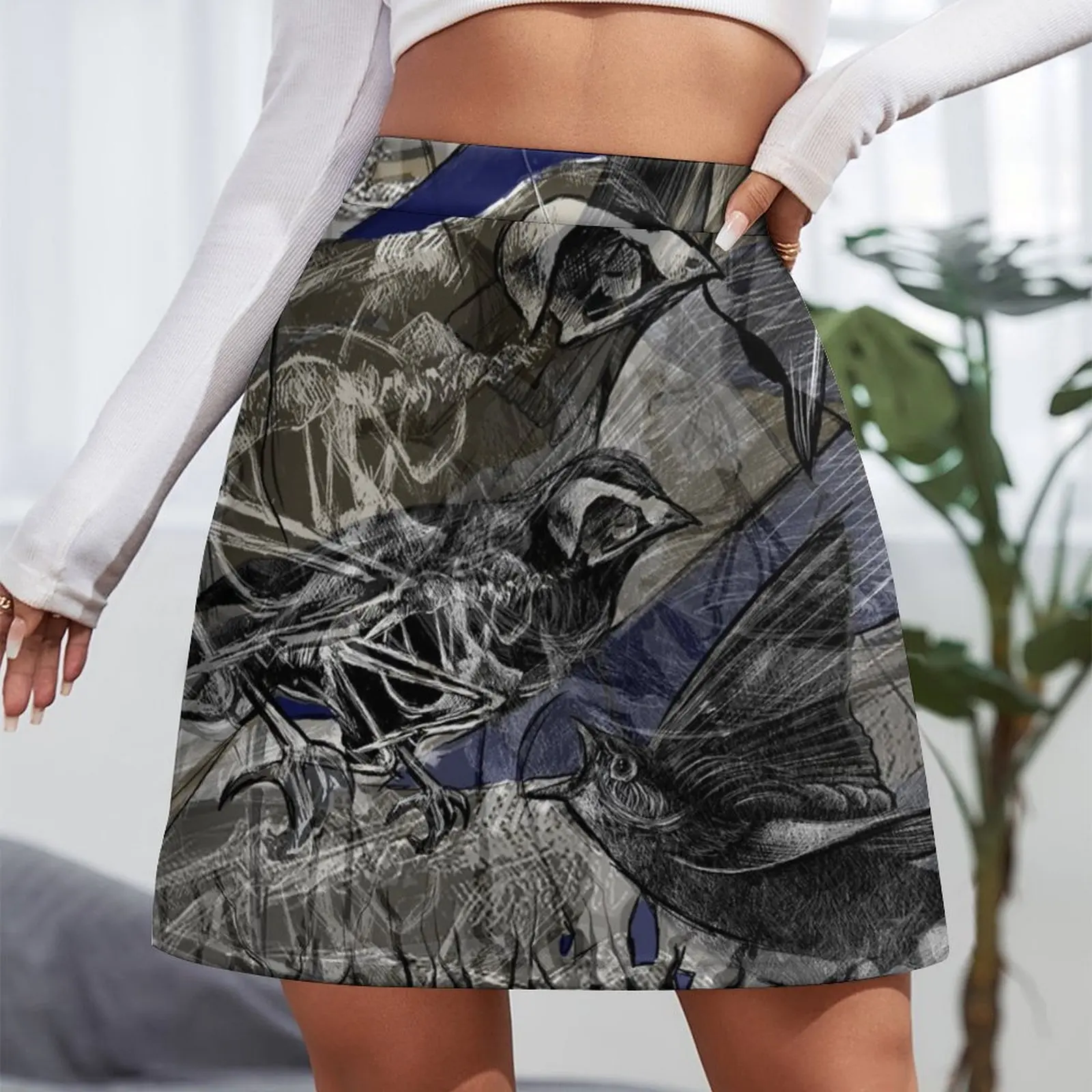 beim Abendessen Minirock Minirock Röcke für Damen