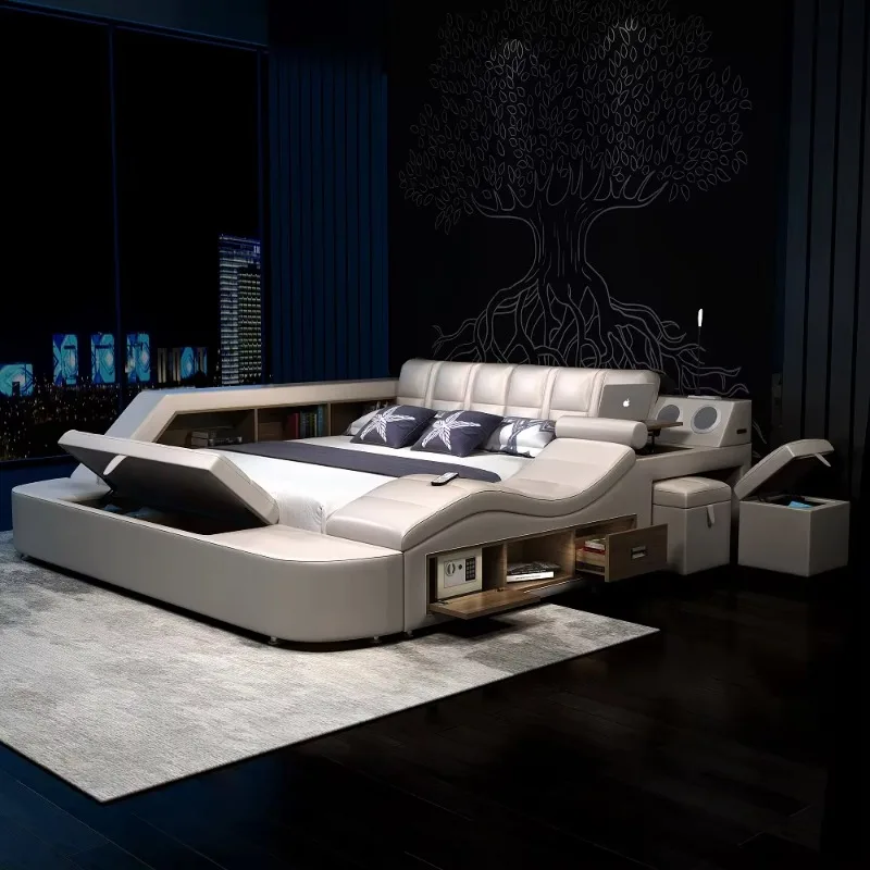 Night Light USB Multi-Function Bed Creative Massage Bed