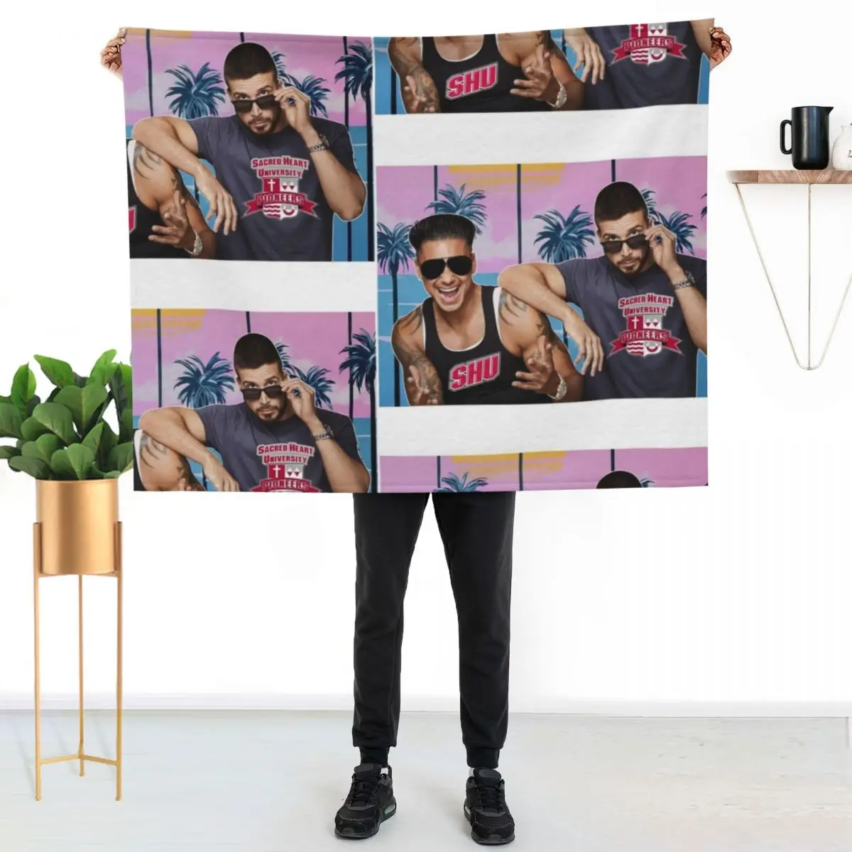 Vinny, Pauly D, & SHU 2 Throw Blanket Warm christmas decoration Soft Beds Sofa Quilt Summer Beddings Blankets