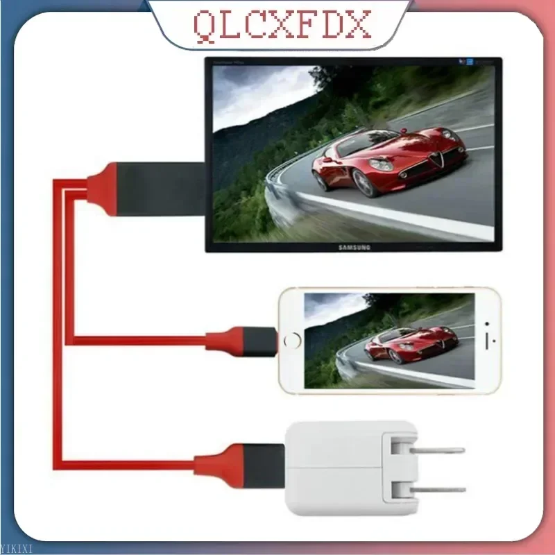 Новый TV Stick 1080P HD 2M USB-HDMI-совместимый AV HDTV-кабель-адаптер для iPhone 6S 6 Plus 7 7 Plus 5S 5 Кабель-адаптер для зарядки