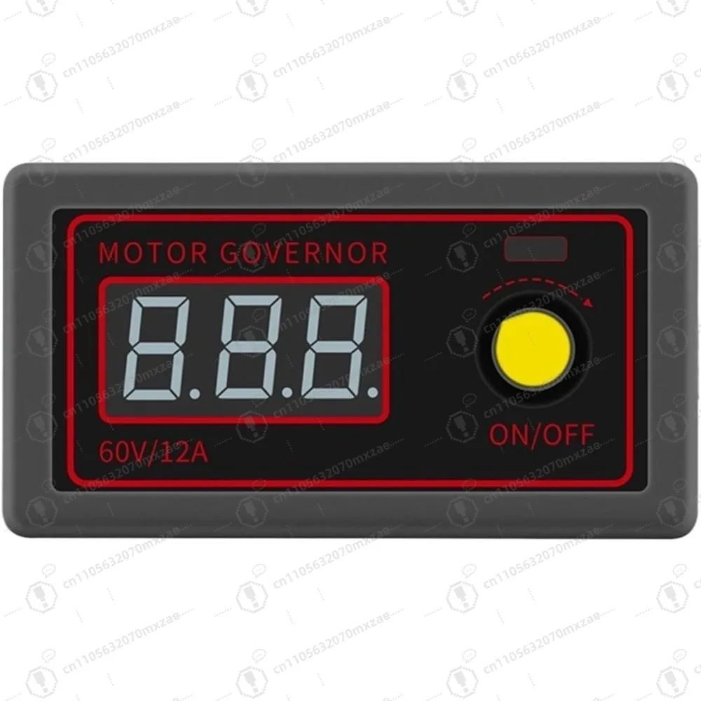 

PWM Fan Speed Control Switch DC 9-60V 12A 500W Motor Dimming Speed Controller 5V 12V 24V Digital Adjustable Frequency Duty Cycle