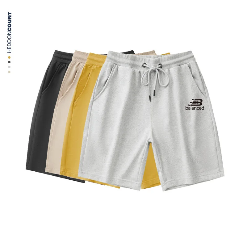 

Men's Loose Knee orts Trendy Cotton Five-Foot Pants Summer Outdoor Wear Comfortable Breathable Men's Mid-Length orts