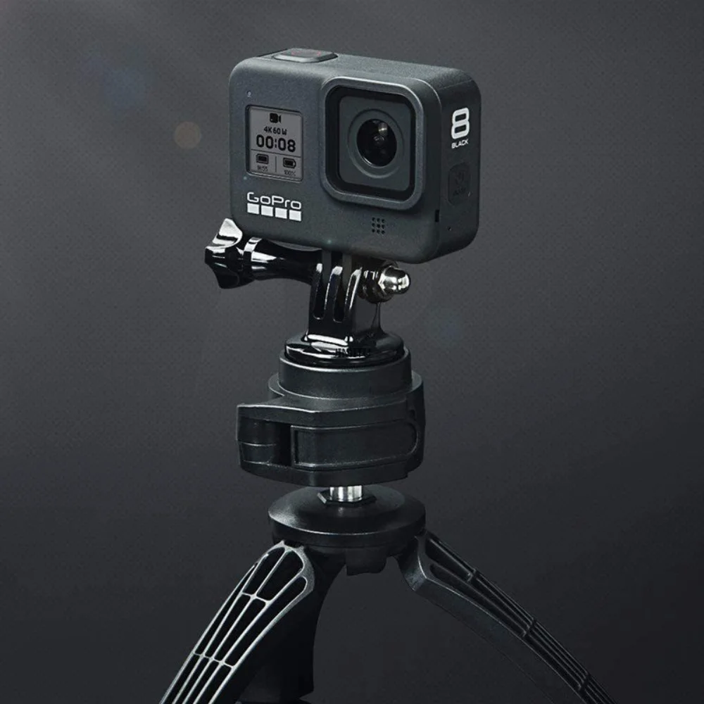 Adaptateur de support de trépied pour GoPro, adaptateur de convertisseur, support de monopode, étui pour Go Pro fore12, 11, 10, 9, 8, 7, 6, 5, 4, 3 yi, accessoires