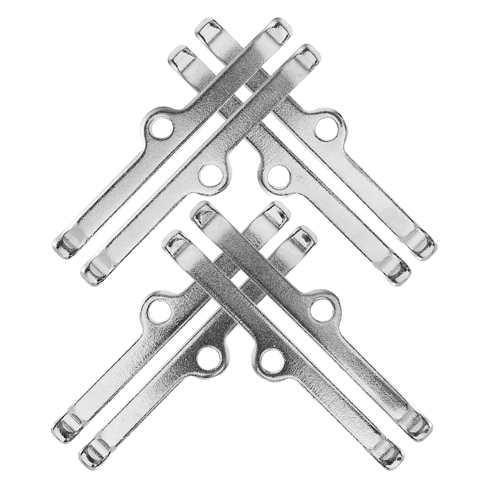 

4pcs Valve Cover Stay Rod Spreader Kit 4-3/4 Inch Chrome Small Design Durable Engine Car Hardware Mount Replacement