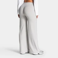 Teveo Charming Pro Scrunch pantalones de pierna recta levantamiento de glúteos esculpido pantalones de chándal de pierna ancha mujeres gimnasio Yoga correr mallas holgadas