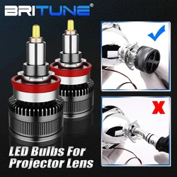 D2S H7 H1 H11 D2H 9005 9006 LED Bulb Headlight 8000LM 70W For Projector Lenses Lamps Fog Lights PTF Car Lights 4300K 6000K