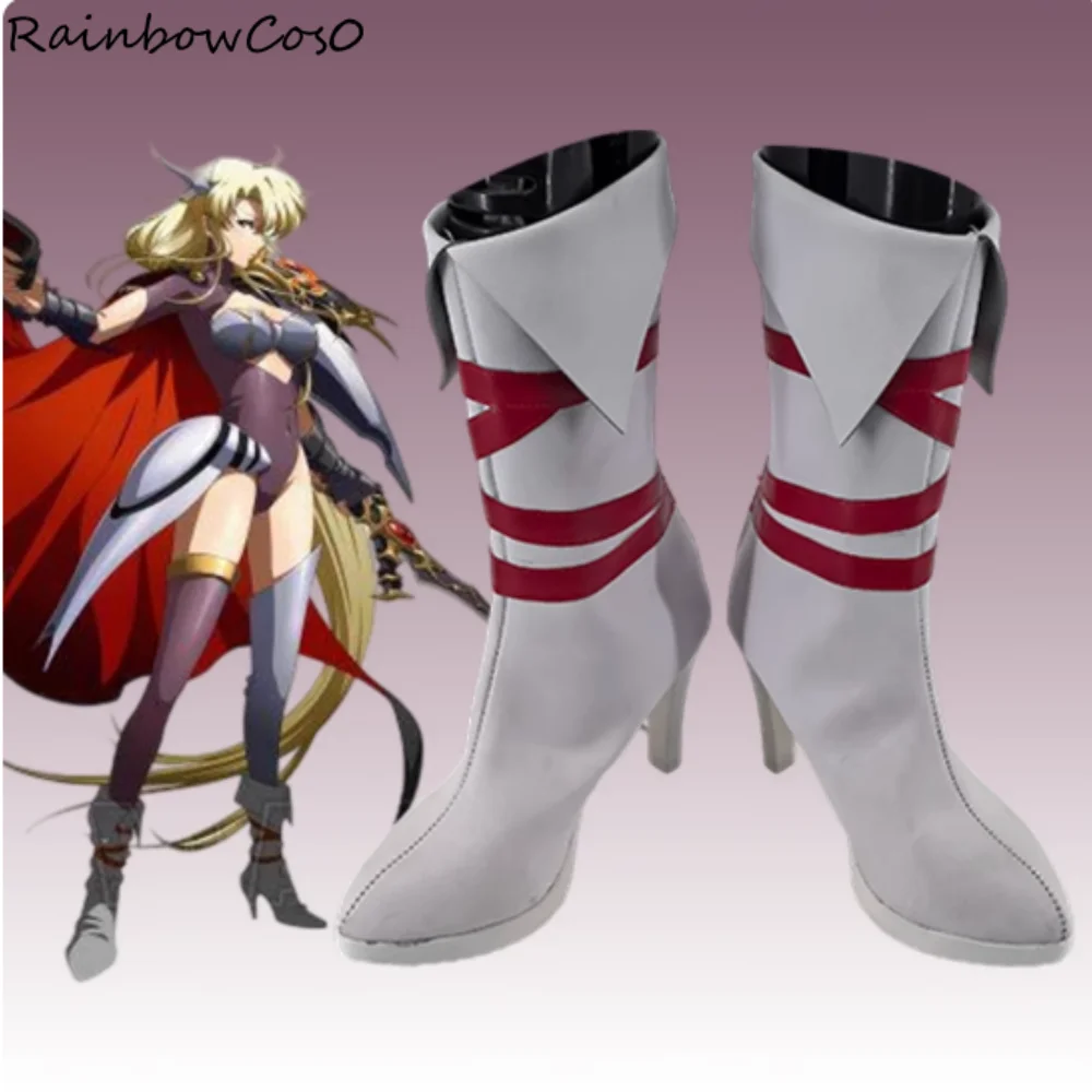 Lana Langrisser Série Cosplay Sapatos Botas Jogo Anime Festa Halloween RainbowCos0 W5269