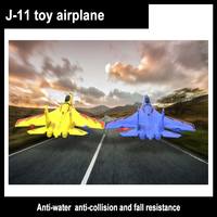 Mini J-11 Remote Control Foam Intelligent Balance Gyroscope Waterproof Water, Land And Air Amphibious Children'S Aircraft Toys