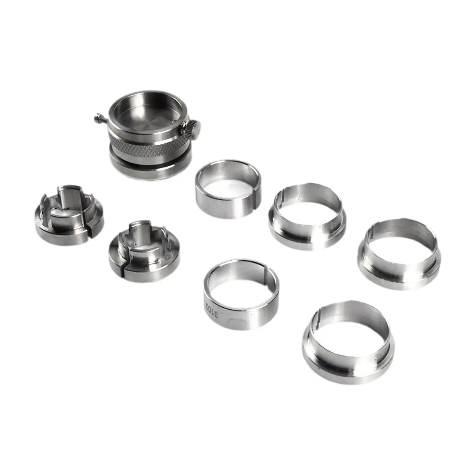 Watch Movement Holder Set Watch Repairing Tool Sturdy Rustproof Watch Movement Seat Rotating Base for 7750 2824 3100 2671 8500